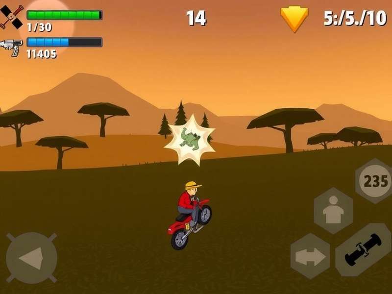 Cheetah Blitz Attack Gameplay Screenshot